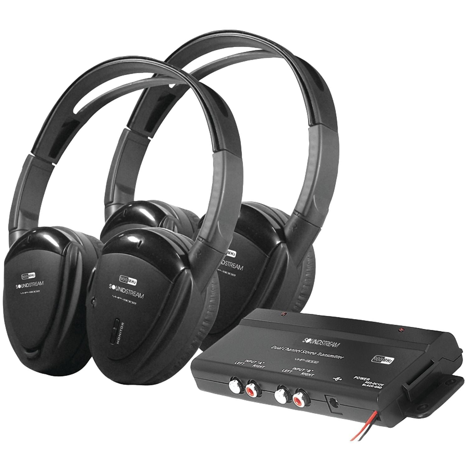 Power Acoustik Wireless Stereo Headphones (HP-902RFT) POWHP902RFT