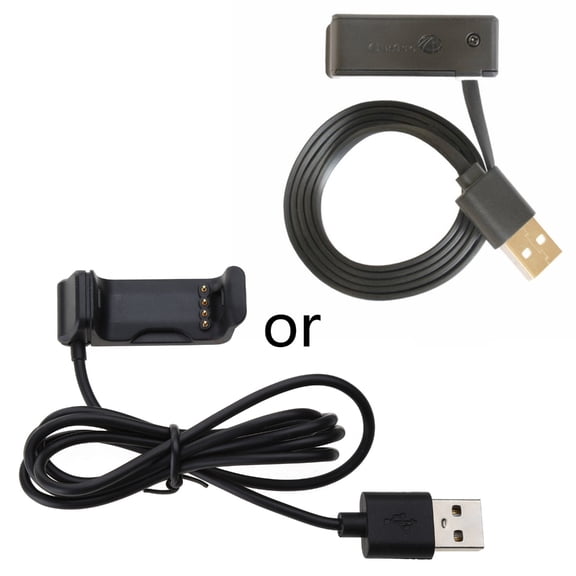 Power Adapter Charger Portable Stand Base USB Charging Cable Holder Fit for Vivoactive for HR Smartwatch Dock Bracket