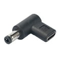 thumbnail image 1 of Power Adapter Type C Female to 5.5mmx2.1mm/5.5mmx2.5 Male Plug Connector Head, 1 of 12