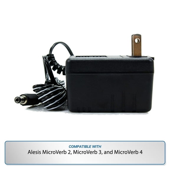 Power Adapter for Alesis MicroVerb 2 / MicroVerb 3 / MicroVerb 4
