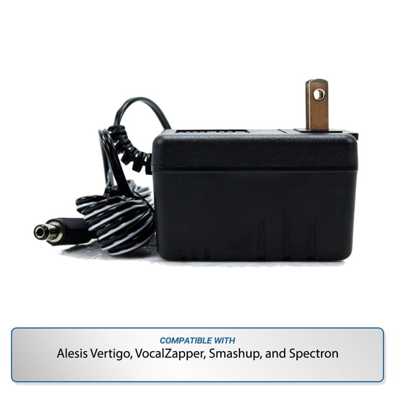 Power Adapter for Alesis Vertigo / VocalZapper / Smashup / Spectron