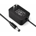 thumbnail image 1 of 12V 2A Power Supply Adapter, AC 100-240V 50/60Hz to DC 12V 2Amp Transformer Replacement Power Cord 6ft Universal AC Adapter [5.5mm x 2.5mm Barrel Plug], 1 of 7