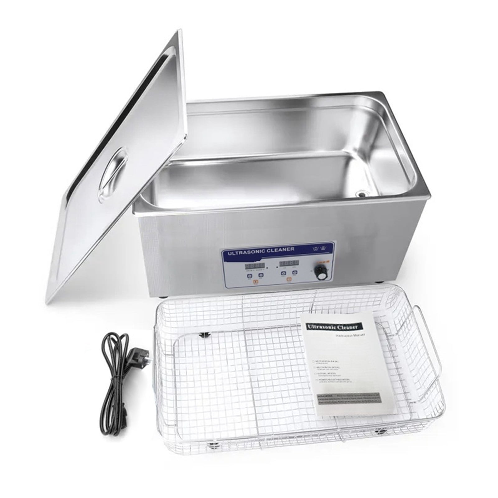 Power Adjustable 22L Ultrasonic Cleaning Machine Laboratory Cleaner Hardware Washer
