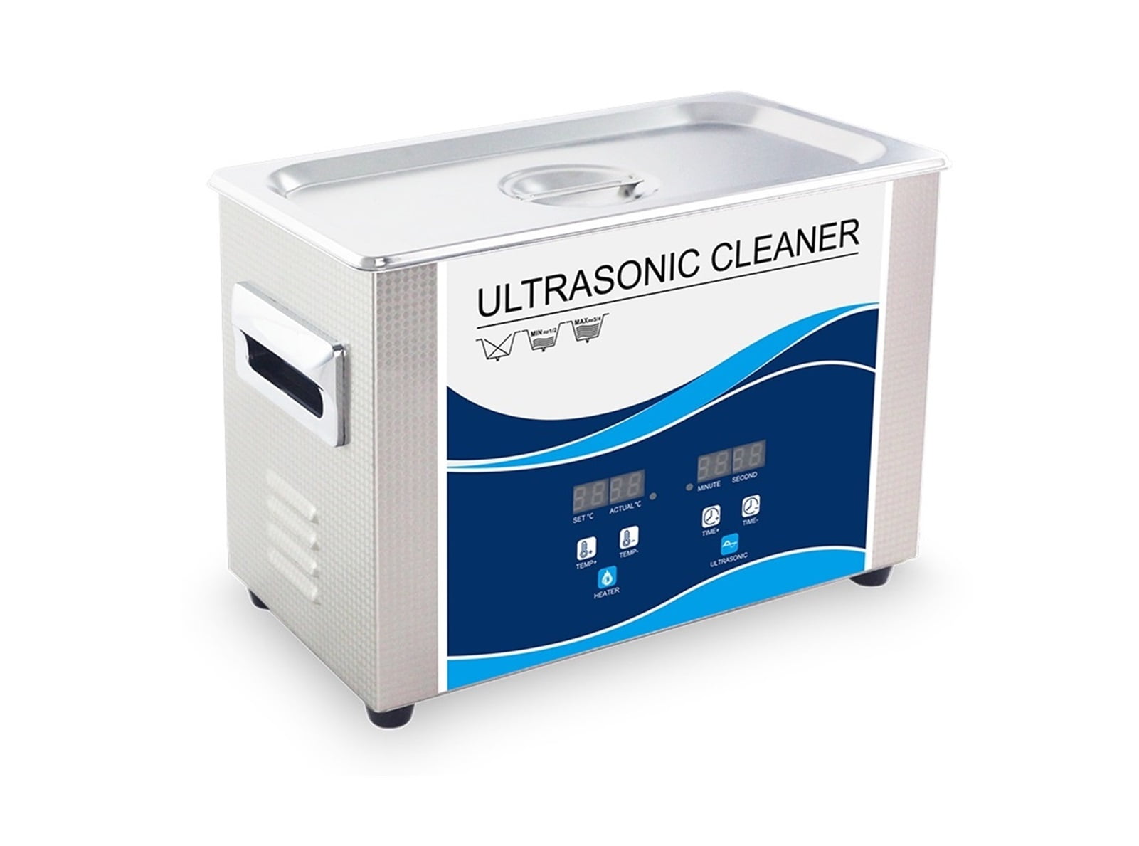 Power Adjustable Digital Ultrasonic Cleaner 6L 6.5L With Heating For Main Board Laboratory Medical Tools ,Strong Cleaning