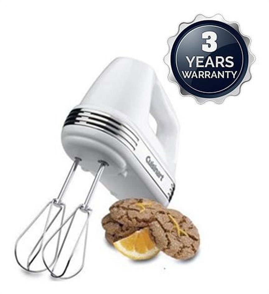 Power Advantag Hand Mixer 5 Speed White Cuisinart Power Advantag Hand