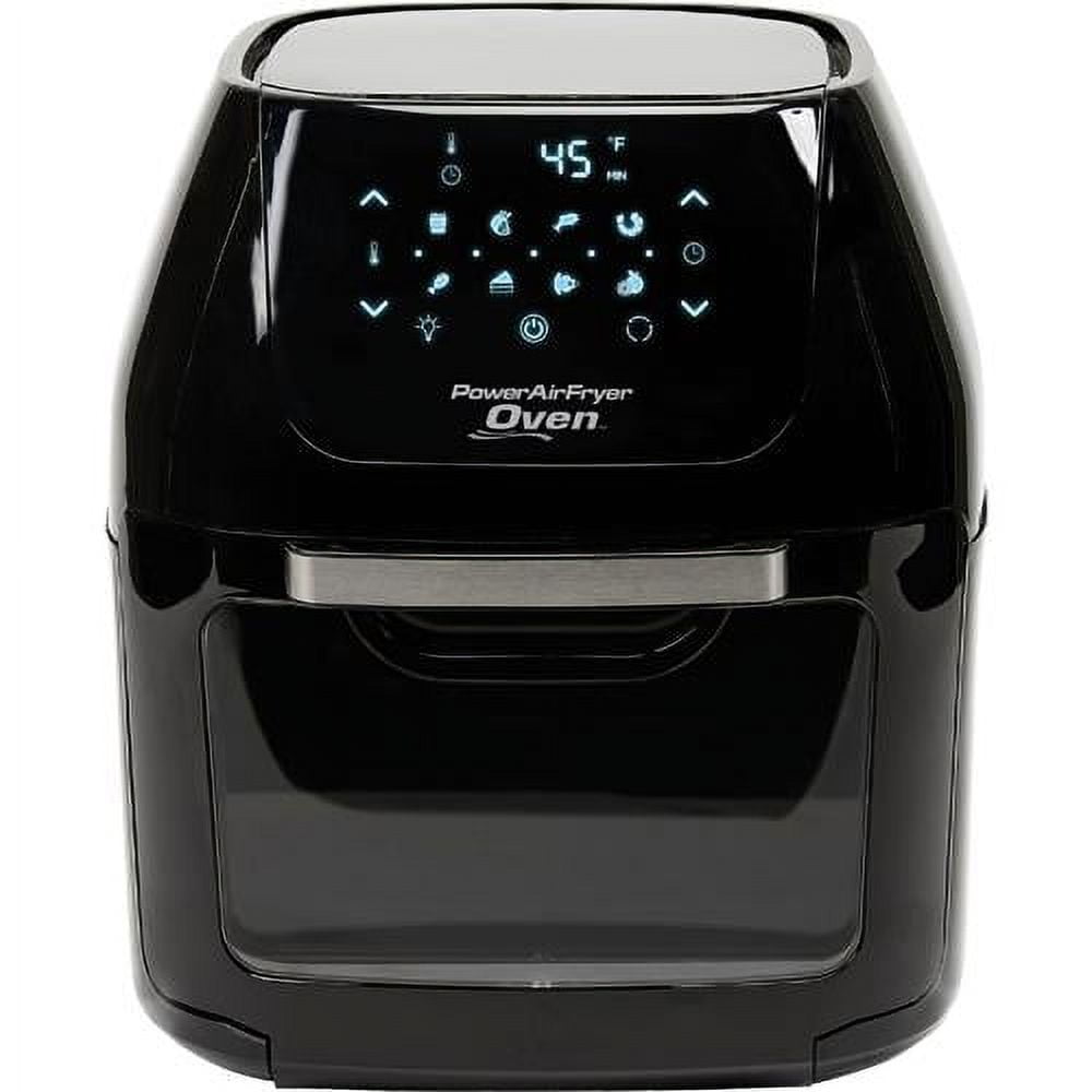 6 QT Power Air Fryer Oven Plus- 7 in 1 Cooking Features with Professional Dehydrator and Rotisserie 1700 Watts