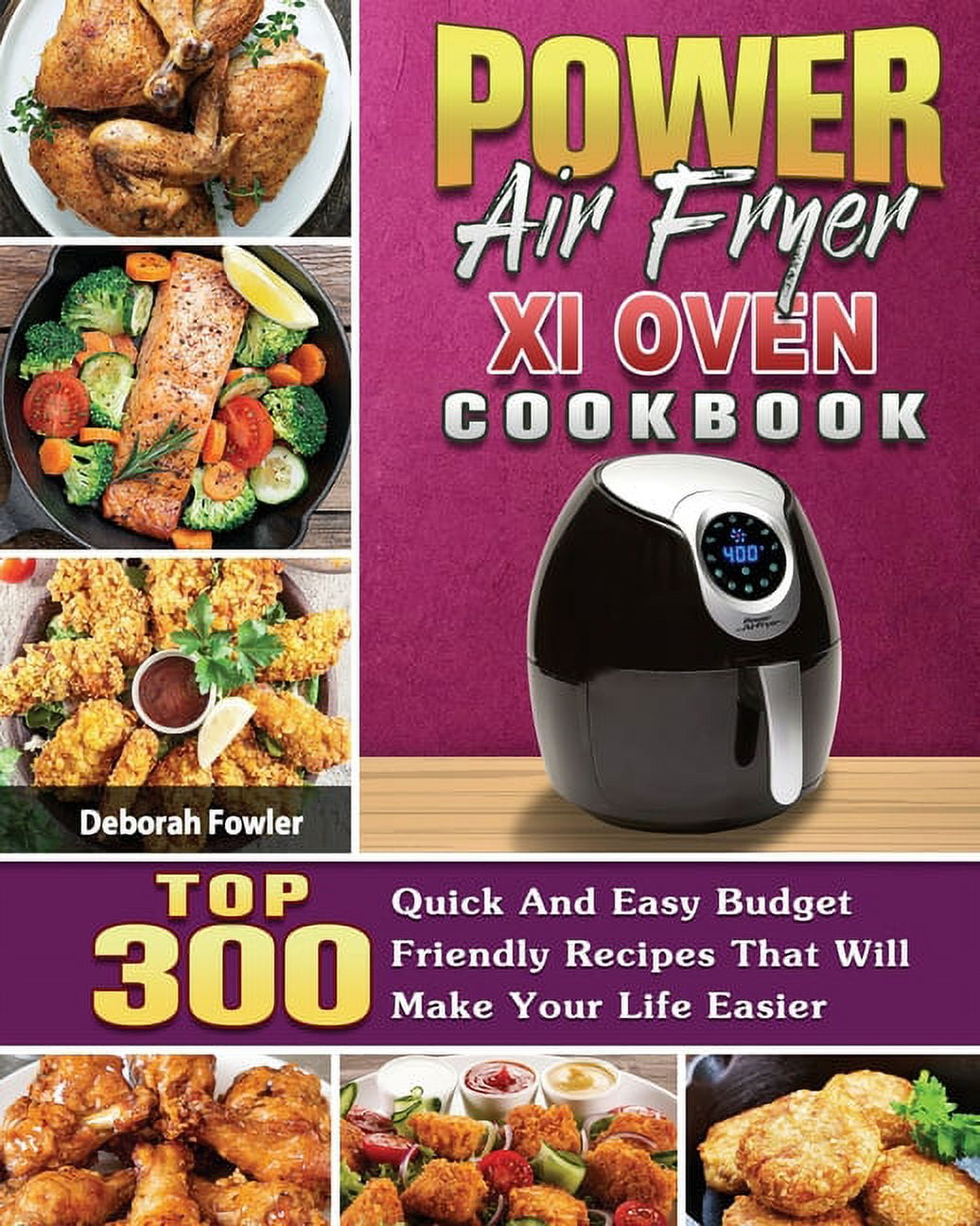 Power Air Fryer Xl Oven Cookbook (Paperback)