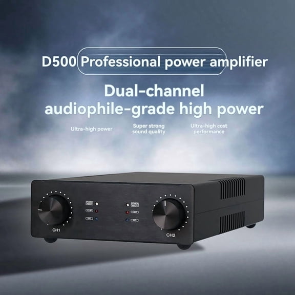 Power Amplifier Board Dual-Channel Fever-Level High-Power 500W+500W IRS2092 Digital Power Audio Amplifier Module