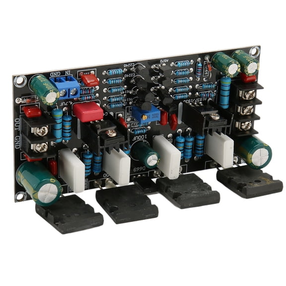 Remote Control Power Amplifier Board, Mono Digital Power Amp Board 200W for Speaker