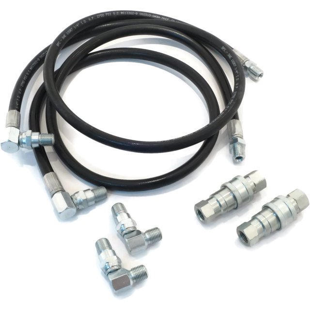 Power Angle Hose & Fittings Replacement Kit for E47 Meyer Snow Plow