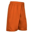 thumbnail image 1 of Power Athletic Shorts, 7" Inseam, Youth Small, Orange, 1 of 1