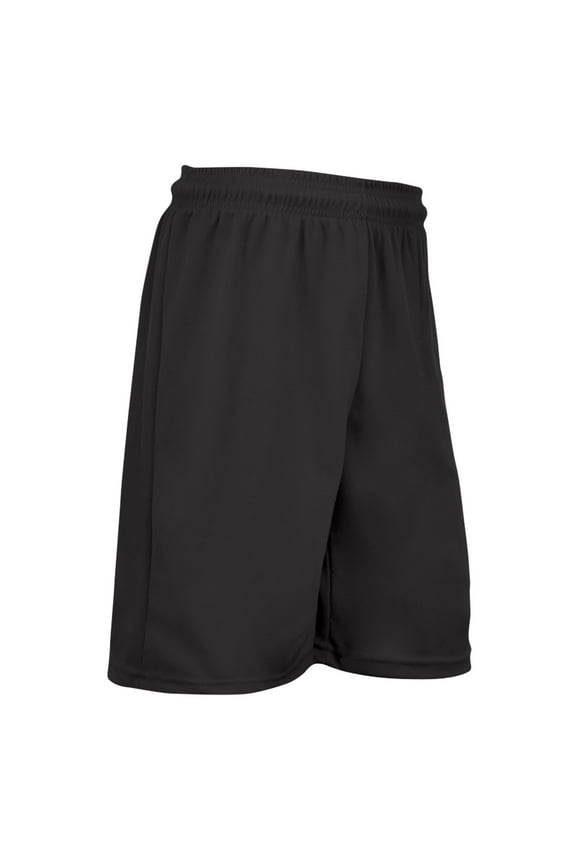 Power Athletic Shorts, 9" Inseam, Adult Large, Black