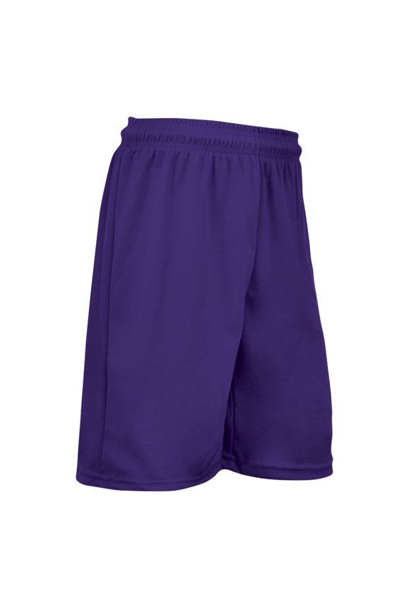 Power Athletic Shorts, 9" Inseam, Adult Medium, Purple
