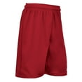 thumbnail image 1 of Power Athletic Shorts, 9" Inseam, Adult Small, Scarlet, 1 of 1