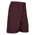 thumbnail image 1 of Power Athletic Shorts, 9" Inseam, Adult X-Large, Maroon, 1 of 1