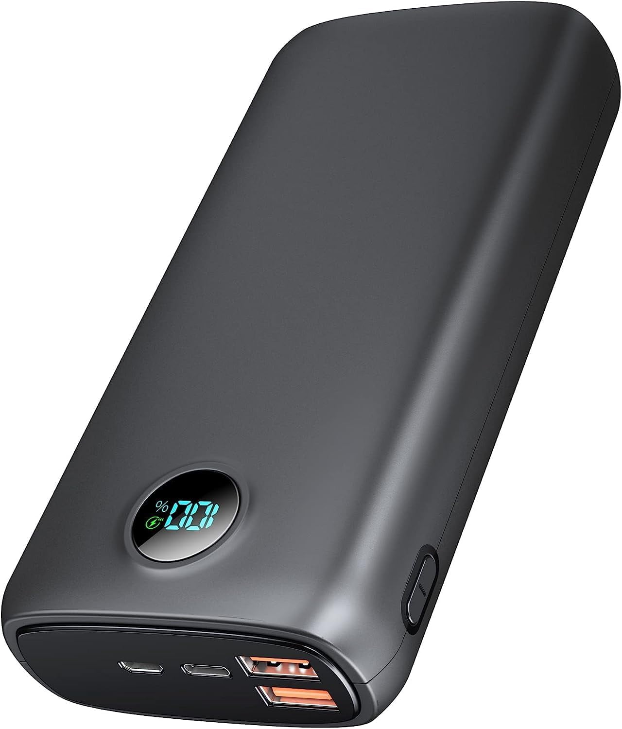 Power Bank 30000mAh, Fast Charging SCP 22.5W/ PD 30W Portable Phone Charger with 3 USB Ports, USB-C Input/Output Battery Pack, LED Digital Display, Flashlight Torch for iPhone/Samsung/Camping
