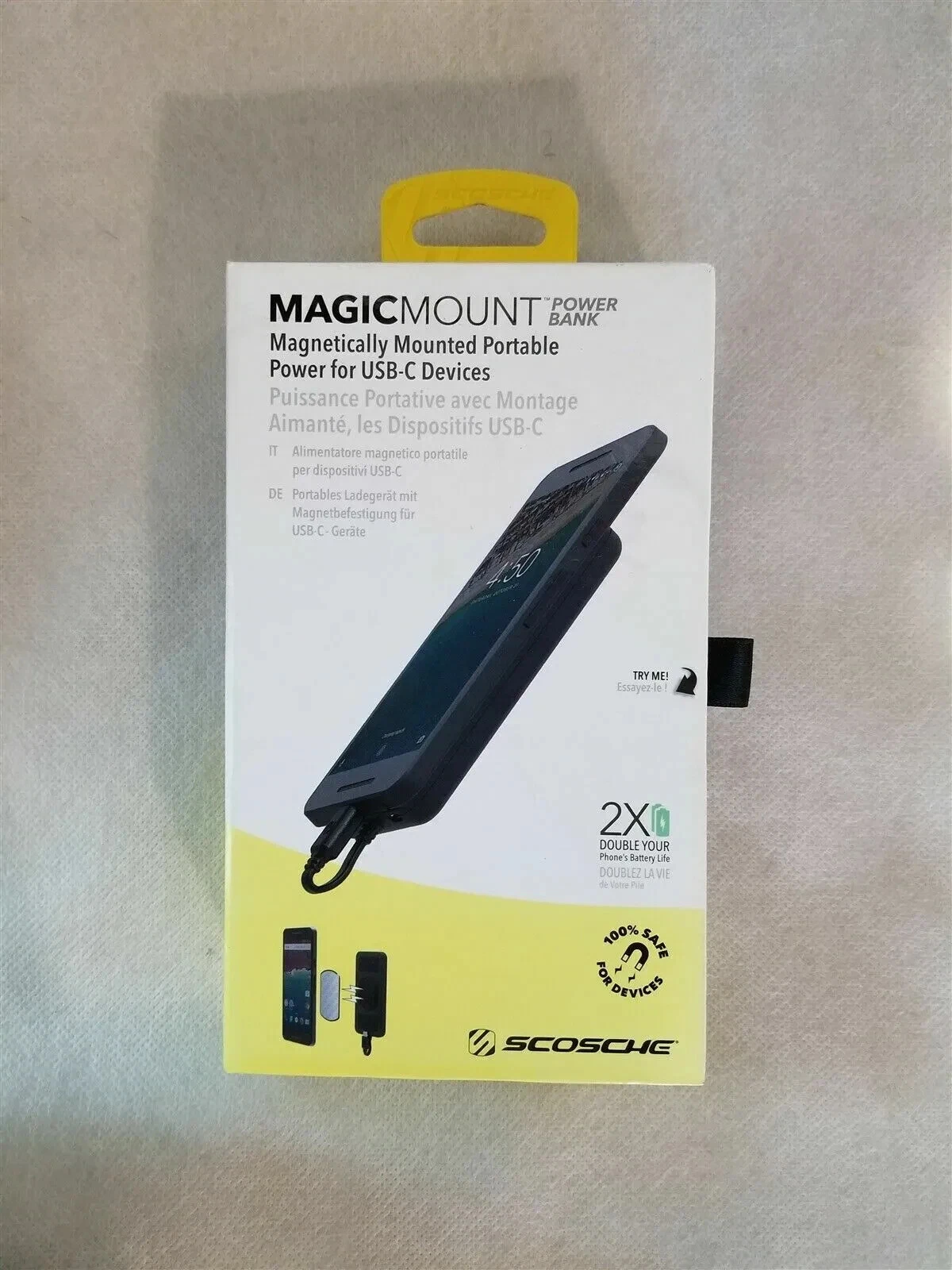 Power Bank 4000Mah Usb C Backup Battery Portable Charger For Phone Charger