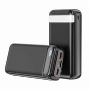 50000mAh 22.5W Fast Charging Power Bank, USB-C Quick Charge 3 Outputs 2 Inputs LED Display Portable Charger for most electronic devices on the market
