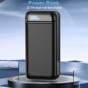 50000mAh 22.5W Fast Charging Power Bank, USB-C Quick Charge 3 Outputs 2 Inputs LED Display Portable Charger for most electronic devices on the market
