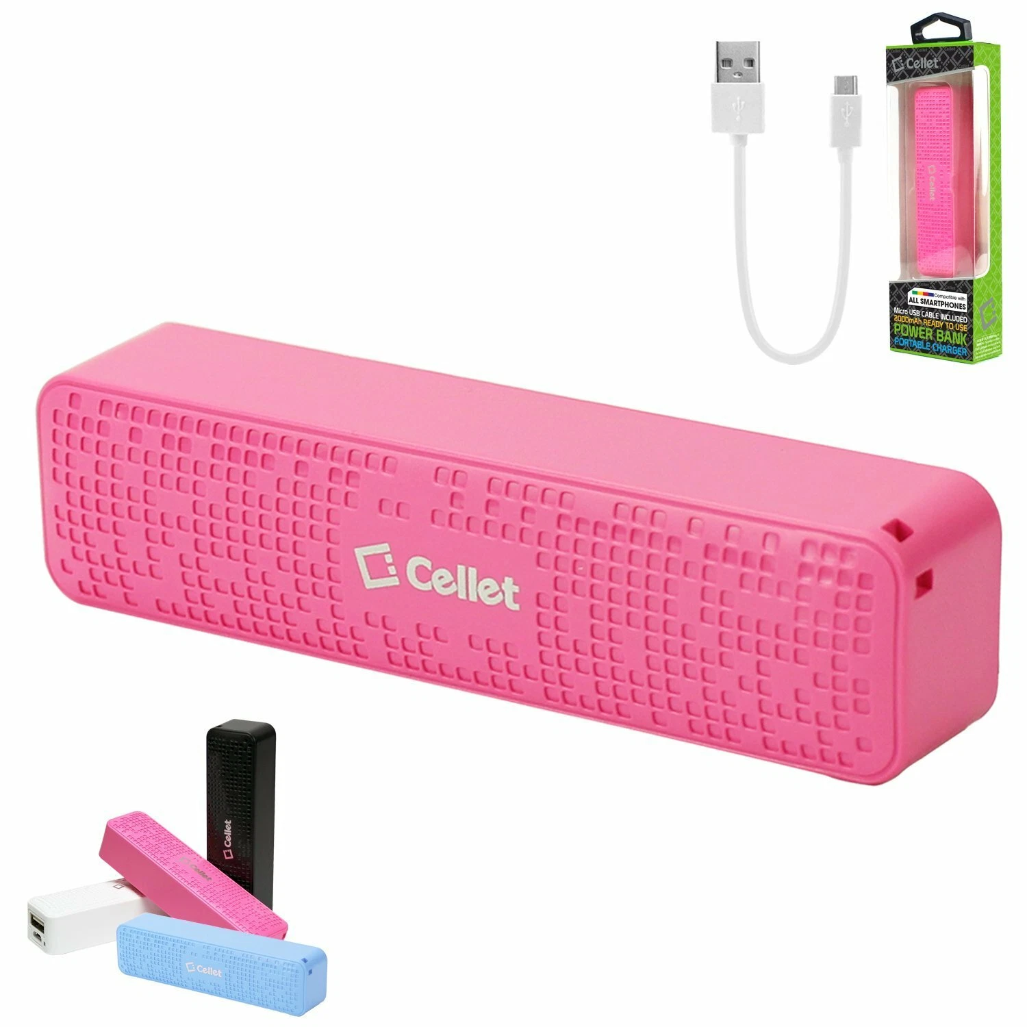 Power Bank Battery Pack Portable Phone Charger External Battery Usb A Universal