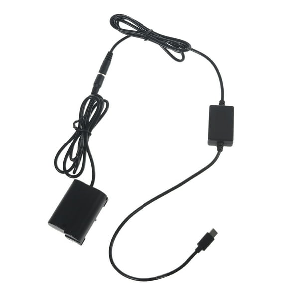 Power Bank Cable Dummy Battery for Nikon D500 D600 D610 D810 D850 Camera