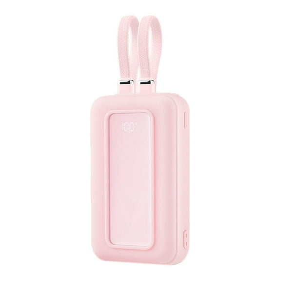 Power Bank HighSpeed Portable Charger with Builtin Battery Cable Pac