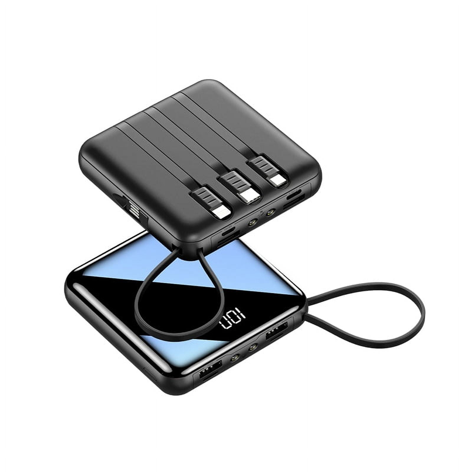 Power Bank Ultra Thin Mini 20000mAh USB Portable External Battery Backup  Charger-Blue 