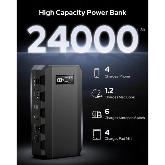 Power Bank with AC Outlet