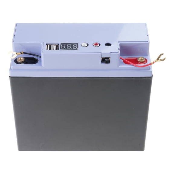 Power Banks Box Flat Head Rechargeable Battery Charging Outer Case 2 USB Output