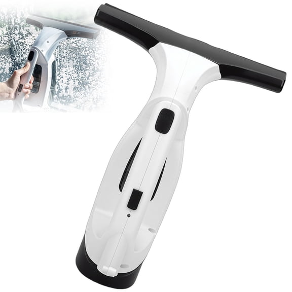 Power Blade Window Cleaner, PowerBlade Vacuum Squeegee Electric Window Cleaning Tool with Suction, Cordless Glass Vacuum Squeegee for Streak-Free Shine, Home Window Washing Gadget