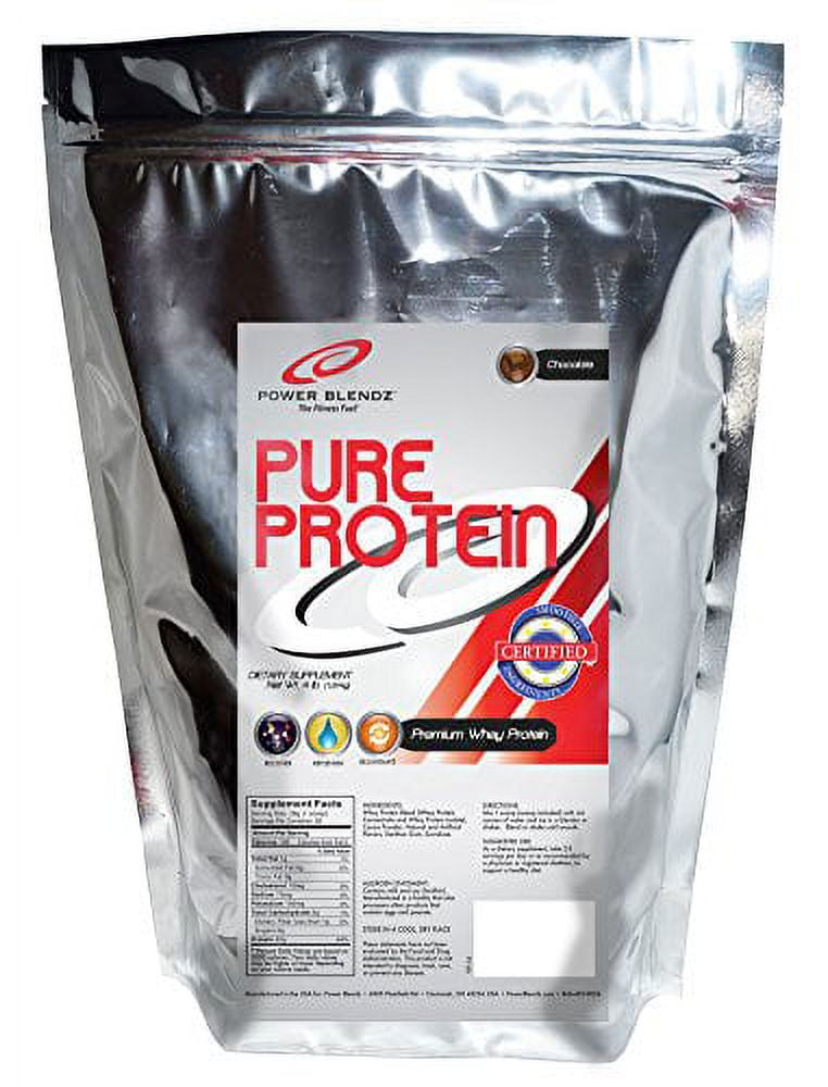 "Power Blendz Pure Protein, Chocolate 4 lbs"