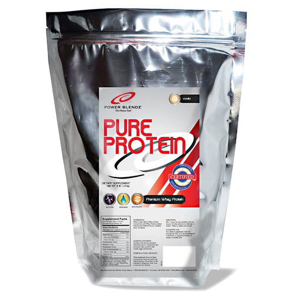 Power Blendz Pure Protein Vanilla 4 Lbs