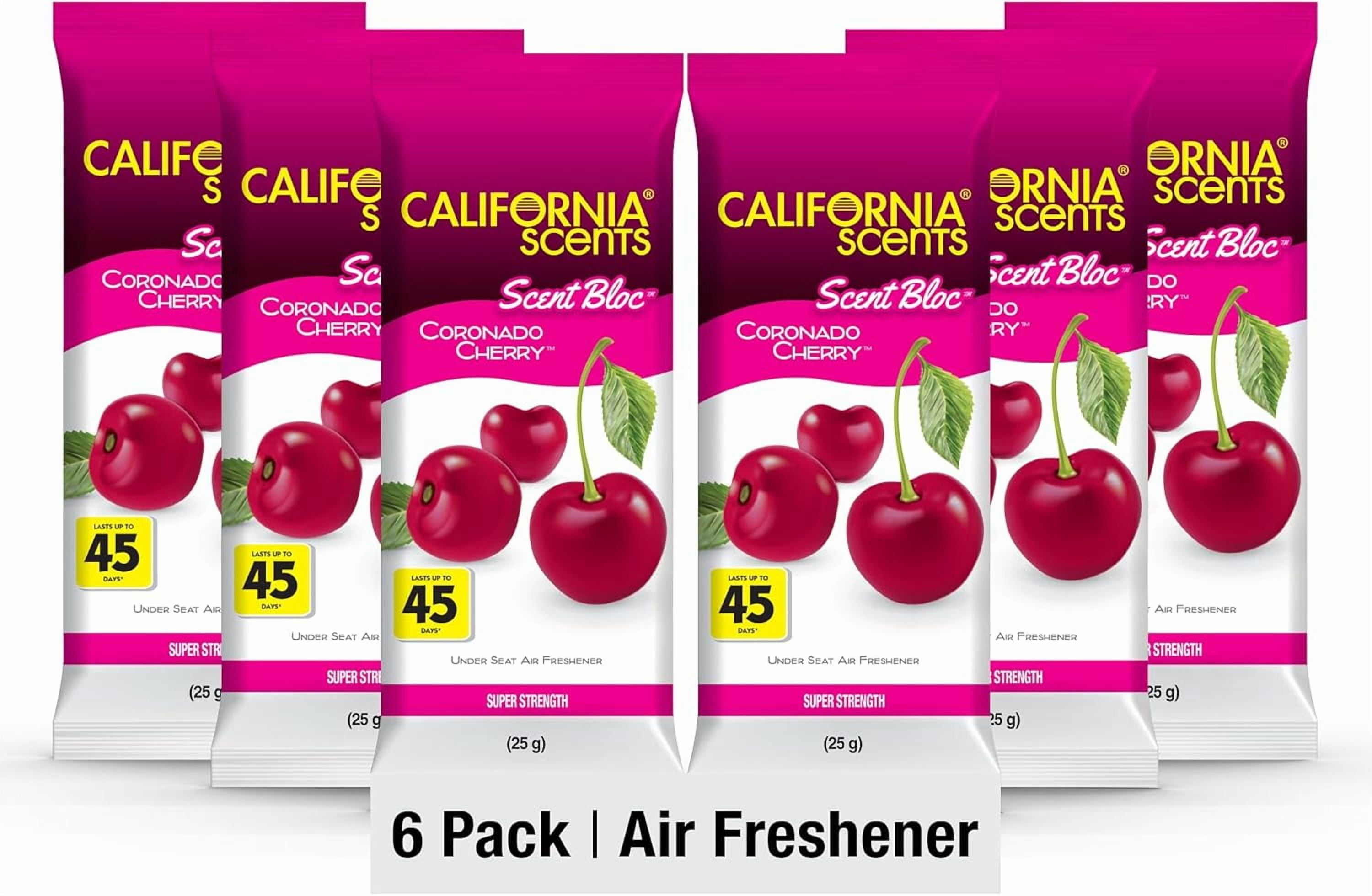 Power Bloc Car Air Freshener, Coronado Cherry Scent