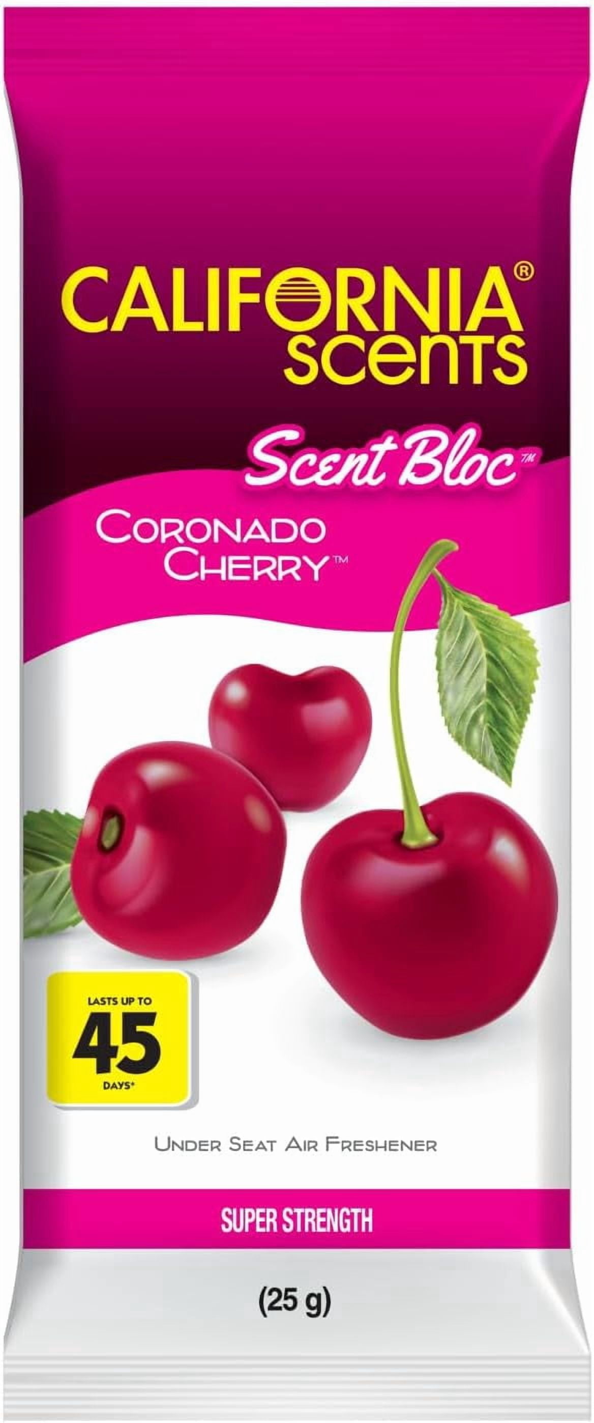 Power Bloc Car Air Freshener, Coronado Cherry Scent