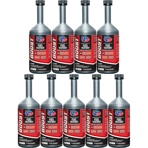 VP Racing 2825 Power Boost Fuel Treatment, 16 Ounce (9 Pack)