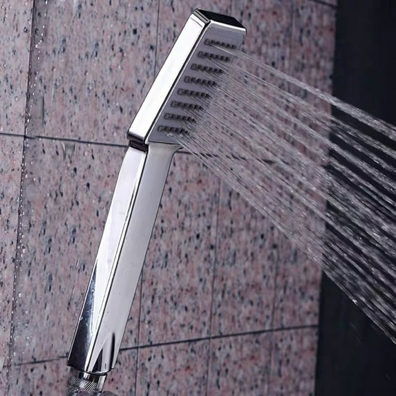 Power Boost Shower Head Handheld Pressurized Design,Bathroom Showerhead Replacement for Consistent Spray