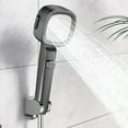 thumbnail image 1 of Power Booster Sprayer Shower Head, High Pressure Bath Filter Shower Head with Filtration, Rustproof Pressurized Shower Head for Bathroom Cleaning and Massage, 1 of 3
