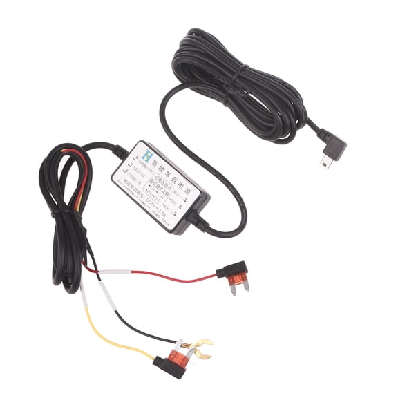 Power Box Hard Wire Kit USB Car Cable Cord Power Converter Wire 12V-30V to 5V 2.5A Voltage Step-down Line