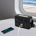 thumbnail image 1 of Power Box with USB DC12V PD Outlets, RV Mini Power Distribution Box, Multifunctional Power Box, 1 of 14