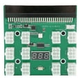 Power Breakout Board 12 Ports 6pin 1600W Server Power Distribution Board Adapter Accessories 12V