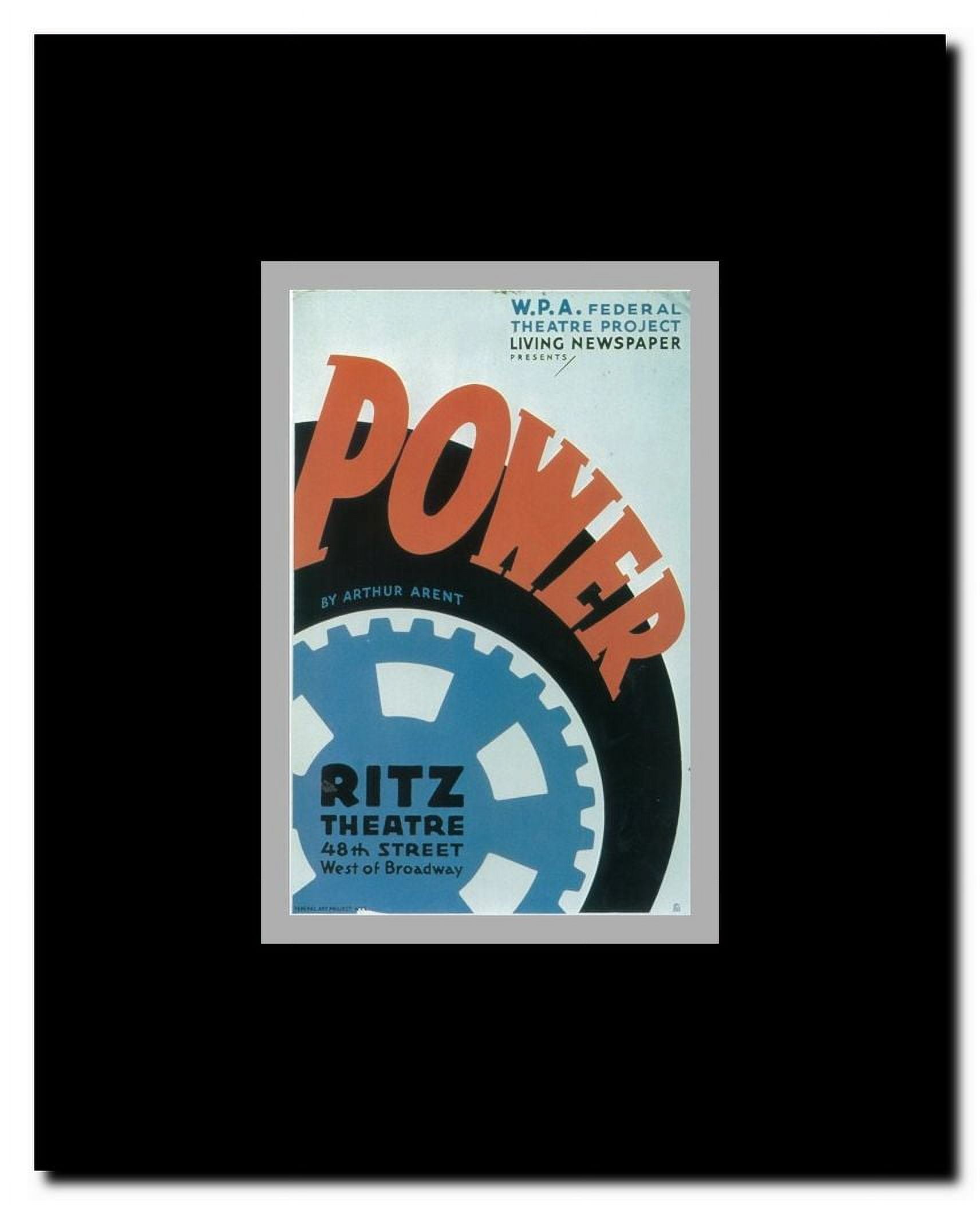Power (Broadway) Framed Movie Poster