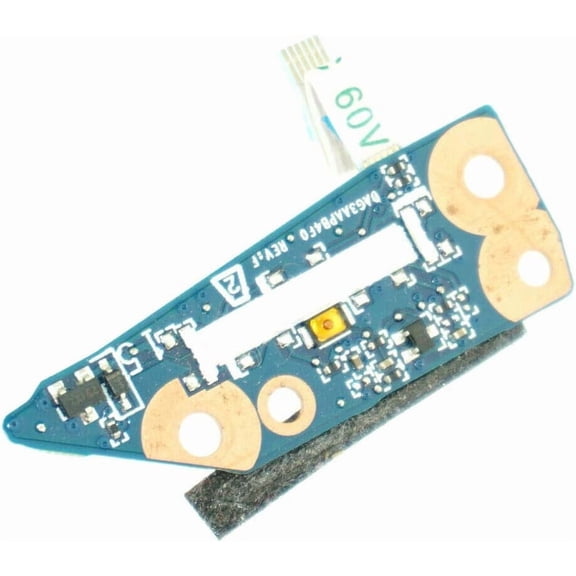 Power Button Board w/Cable for HP Omen 15-ce 15-CE008CA 15-CE010CA 15-CE011DX 15-CE015DX 15-CE018DX 15-CE019DX 15-CE020CA 15-CE030CA 15-CE051NR 15-CE198WM 15-CE199NR 929468-001 DAG3AAPB4F0
