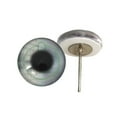 thumbnail image 1 of Power Button Cyberpunk Glass Eyes on Wire Pin Posts, 1 of 3