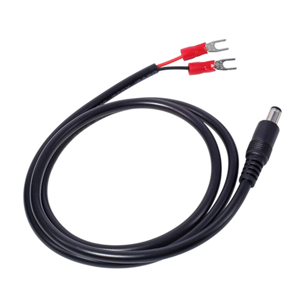 Power Cable DC5.5x2.1mm to 2pin Power Cord for WiFi Routers Speaker LED ...
