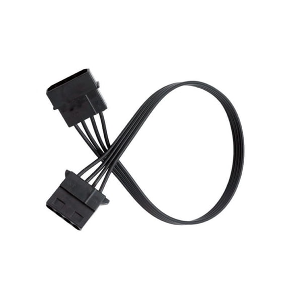 Power Cable Hub Splitter Adapter 1 to 1 4Pin CPU Cooling Case Chasis Fan Replacement Accessories