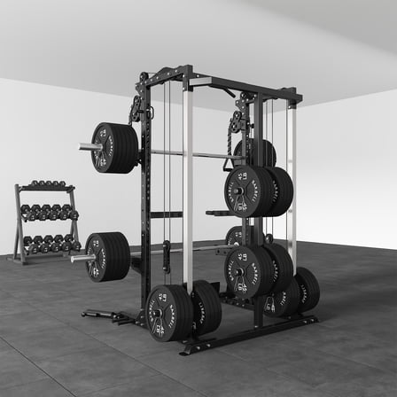 Eonfit E2 Power Cage with 3D Rotation Arms - Multi-Functional Power ...