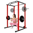 thumbnail image 1 of Power Cage, Multi-Functional Power Racks for Home Gym with Cable Crossover System, 1200LBS Weight Capacity Fitness Squat Rack for Strength Workout with More Training Attachment, 1 of 6