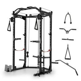 Squat Rack With Pull Up Bar Home Gym Fitness Reality Power Cage