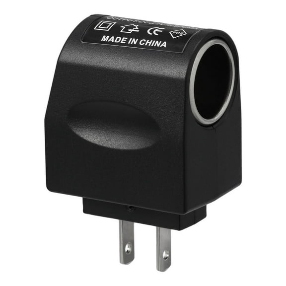 Power Car Charger and Home AC Converter with Universal Socket for Charging