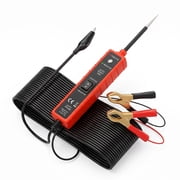 Power Circuit Probe Tester, 6-24V DC Circuit Tester with LED Test Light Automotive Circuit Breaker, Car Electrical Tester, AC DC Current Resistance Short Finder